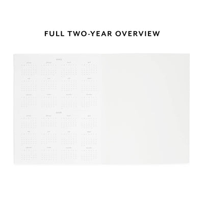 2026 Blue Pinstripe Monthly Planner