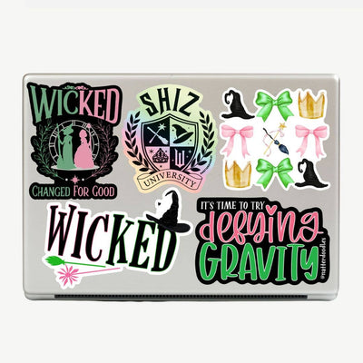 Defying Gravity Wicked Vinyl Sticker