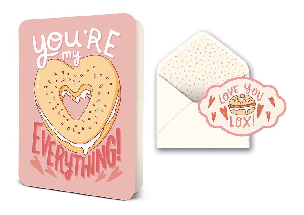 You're My Everything Deluxe Greeting Card