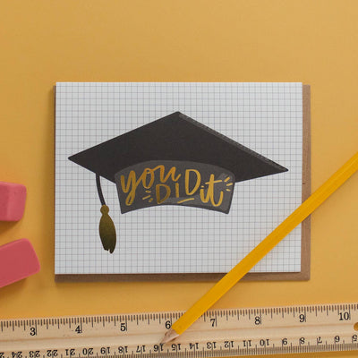 You Did It Graduation Greeting Card