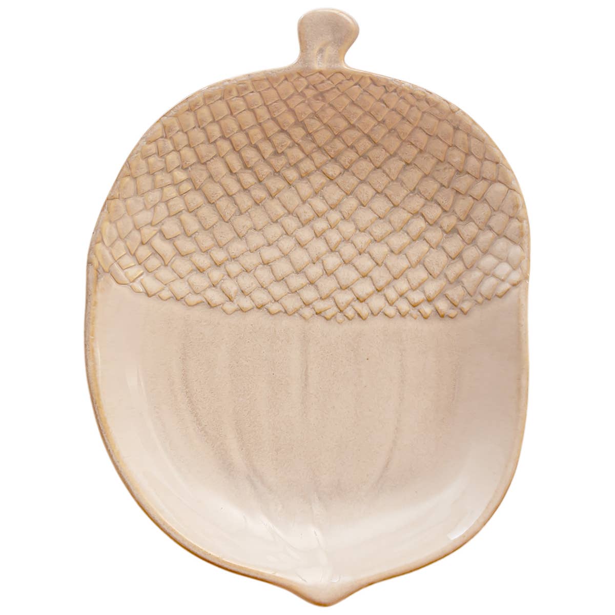 Fall Acorn Stoneware Dish