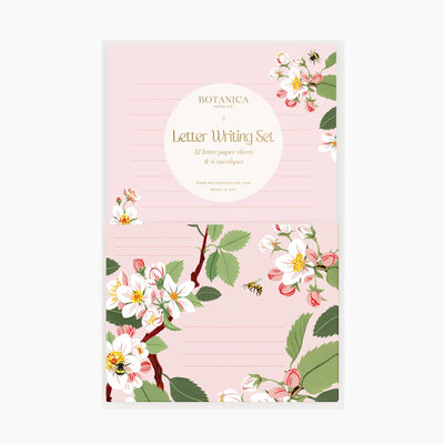 Apple Blossom Letter Writing Set