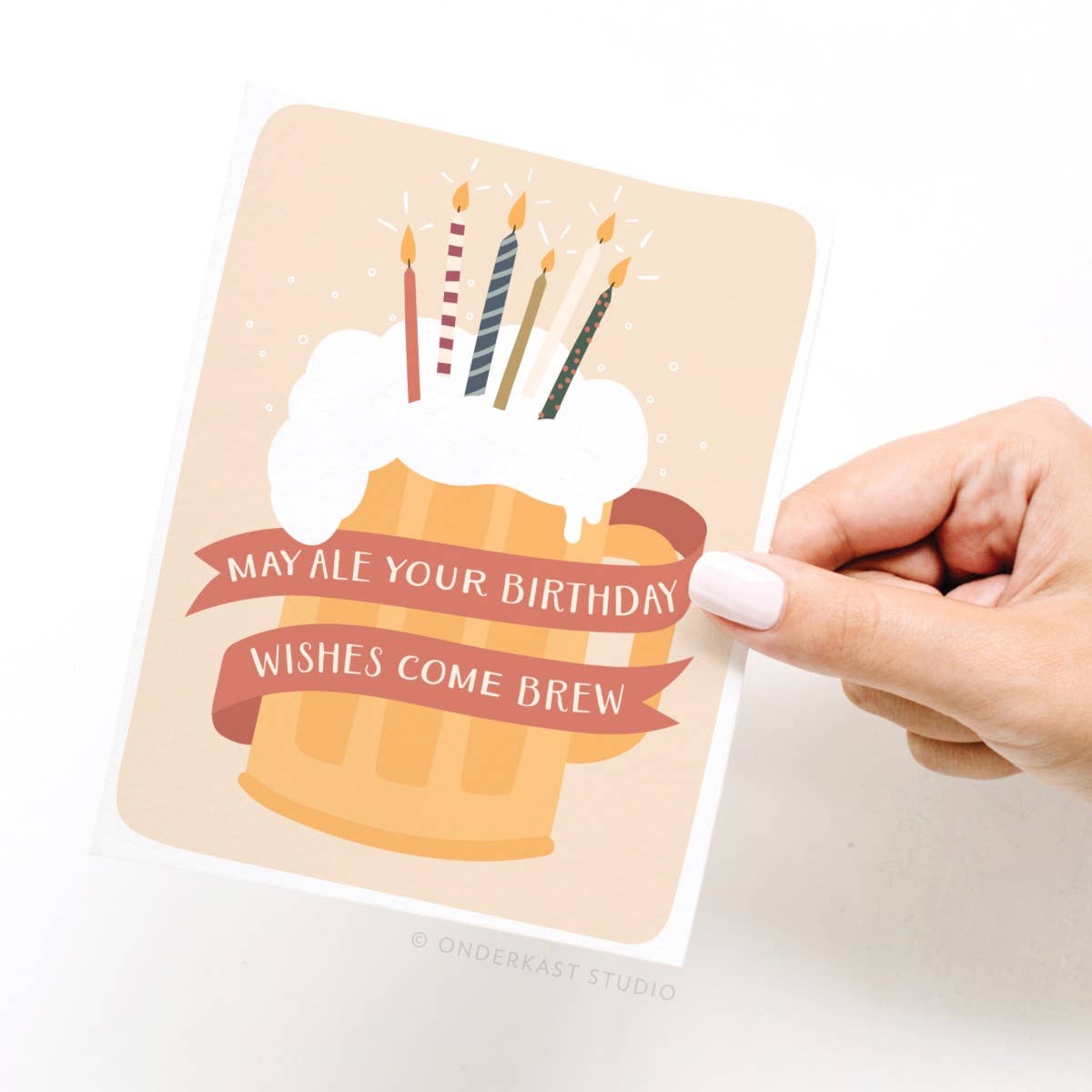 Ale Your Birthday Wishes Greeting Card
