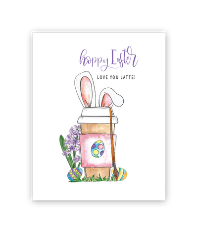 Fun Hoppy Easter Greeting Card