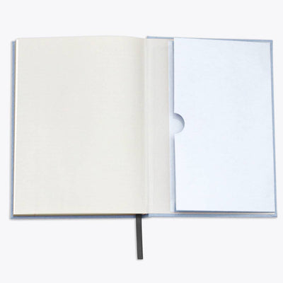 Light Blue Linen Note to Self Journal