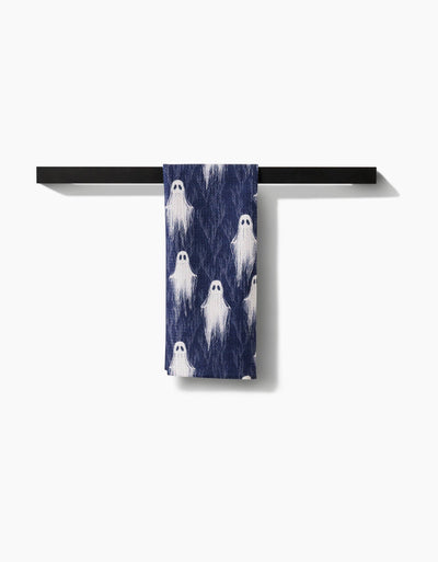 Ghosting Around Tea Towel