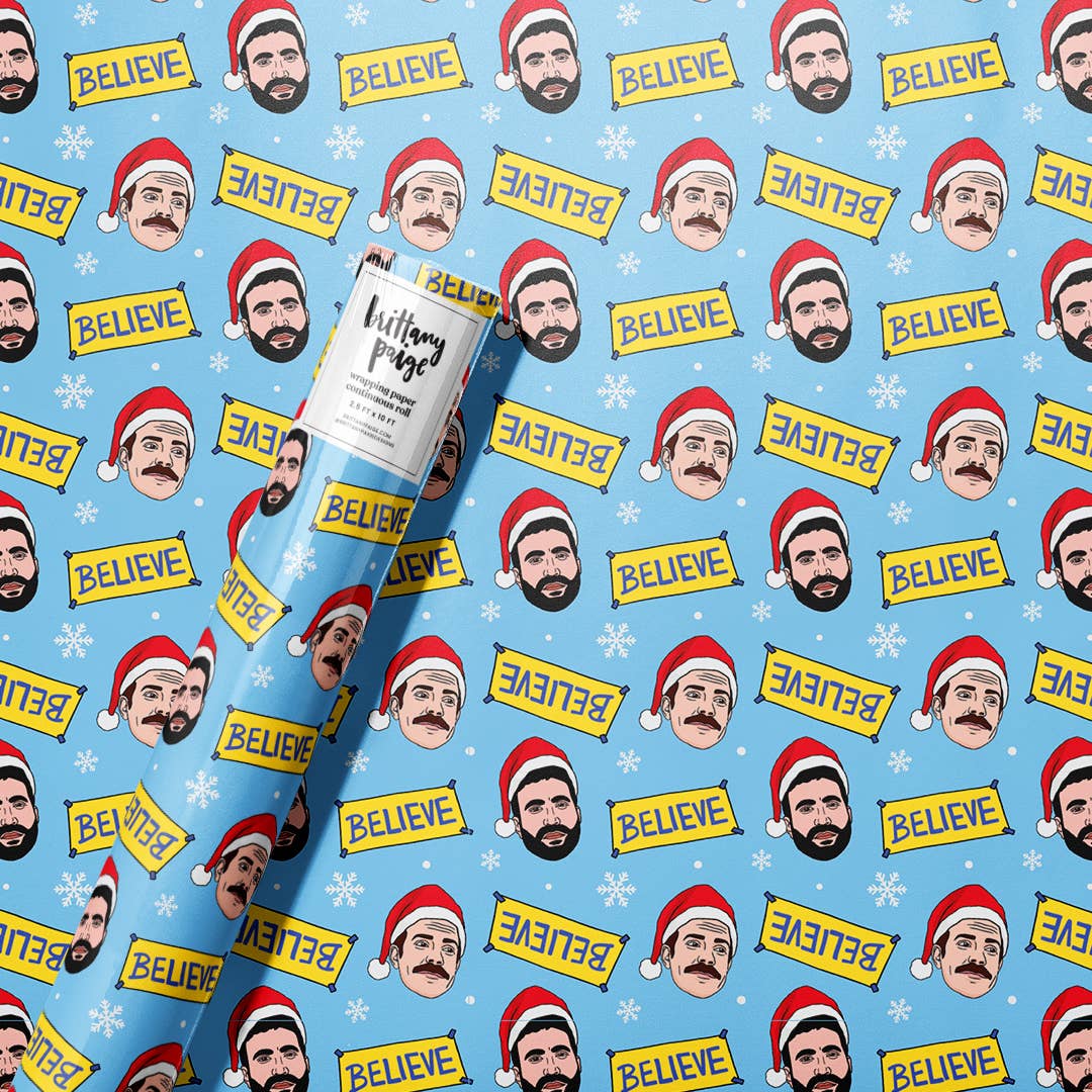 Believe Holiday Wrapping Paper