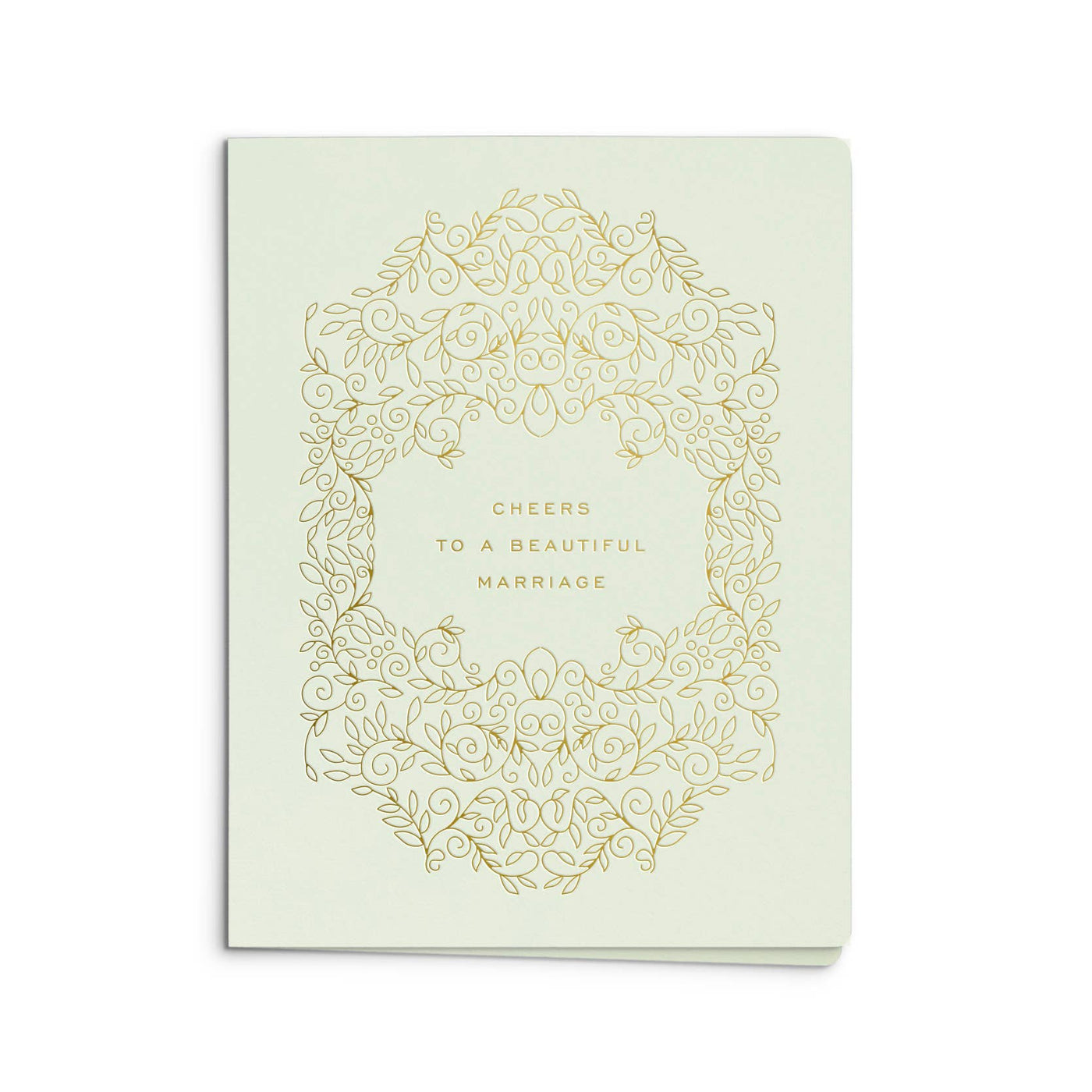 Beautiful Marriage Greeting Card: Single Card
