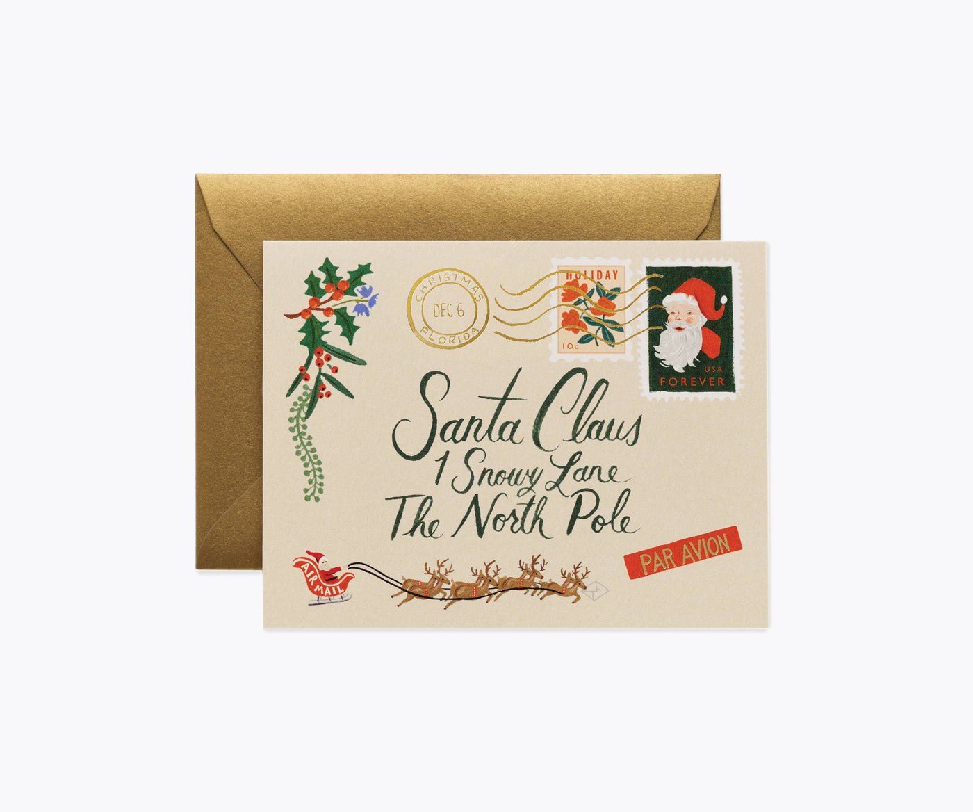 Boxed Set of Santa Letter Cards