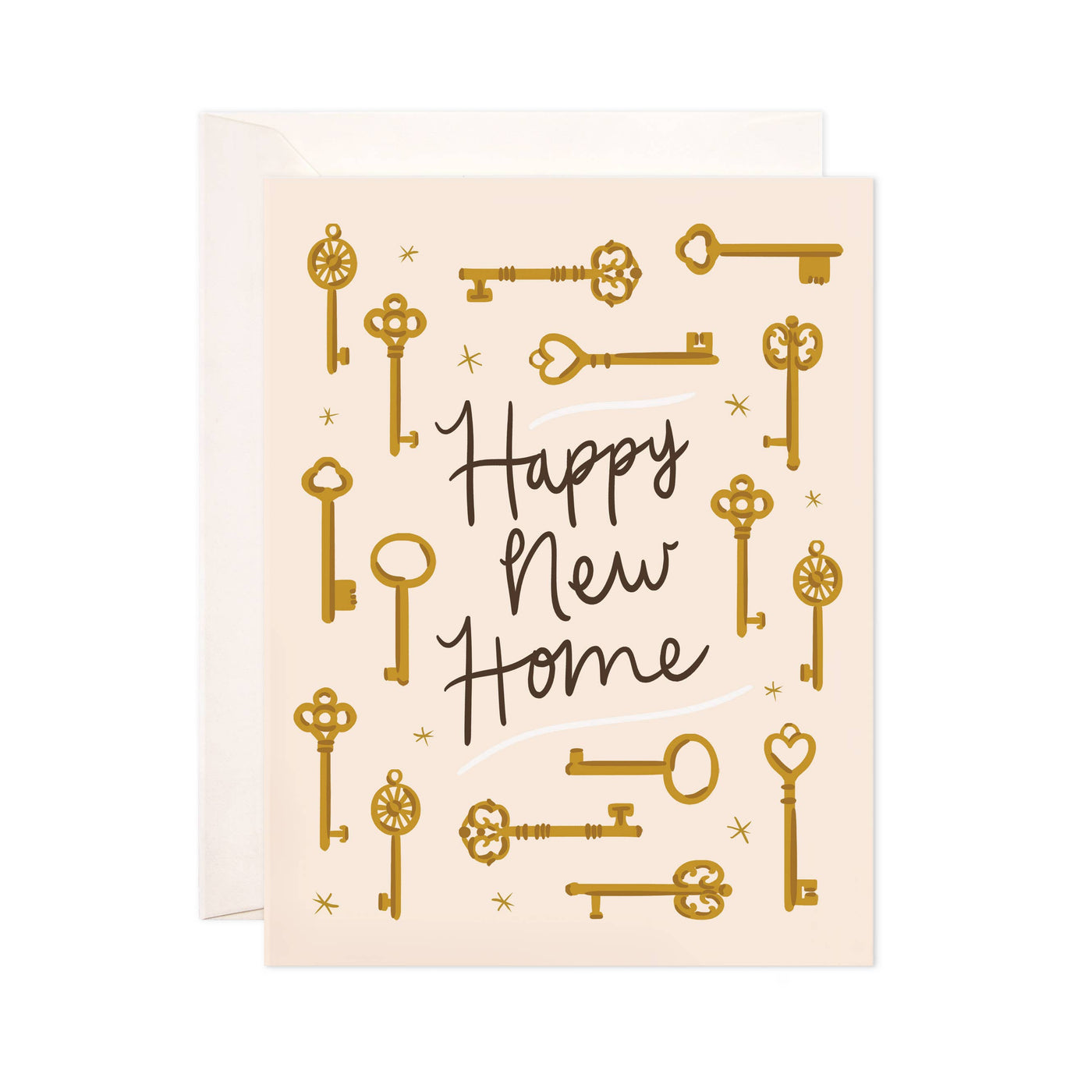 Old English Co. Happy New Home Cat Card - Funny Cute...