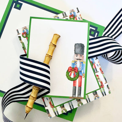 Nutcracker Notepad with Green Border