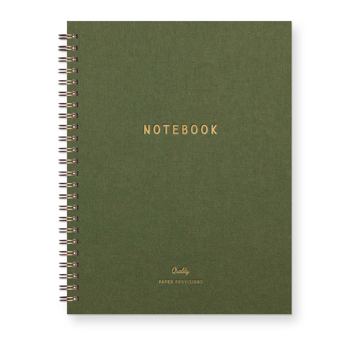 Signature Journal: Lined Notebook: Forest Green