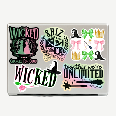 Wicked Movie Musical Witch Crown Sticker