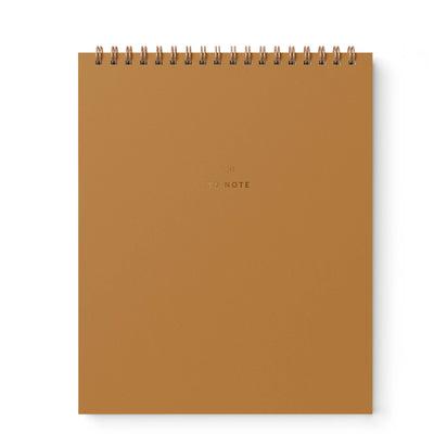 To Note Lined Notebook, Steel Blue
