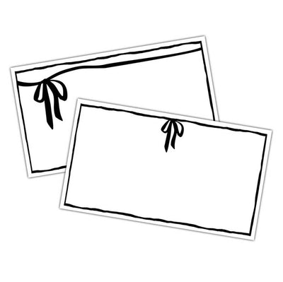 Bow Place Cards - Set of 36