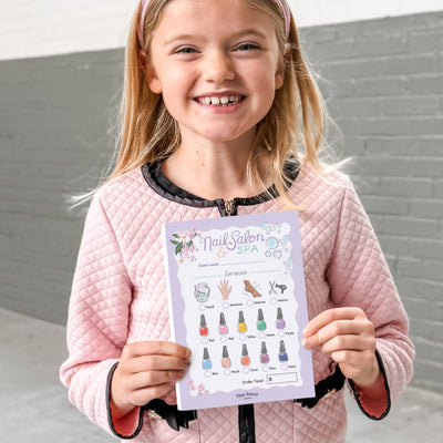 Tiny Town Play Notepad - Nail Salon & Spa