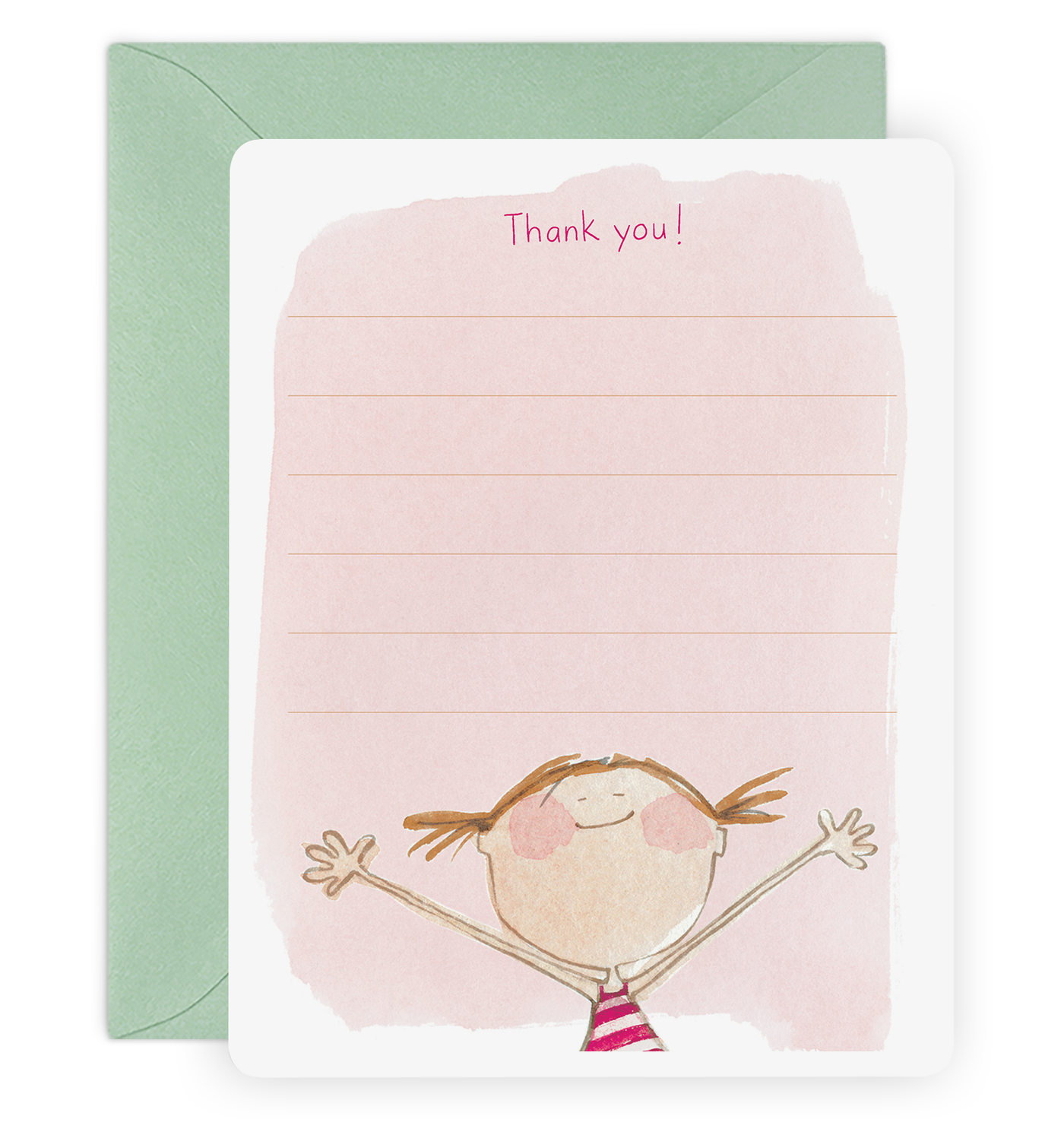 Isla Thank You Notes Kids Stationery