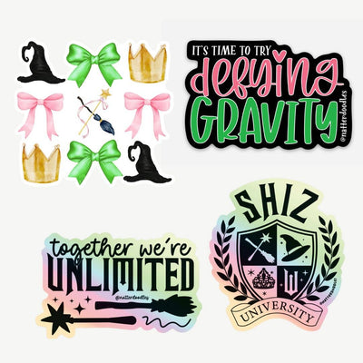 Defying Gravity Wicked Vinyl Sticker