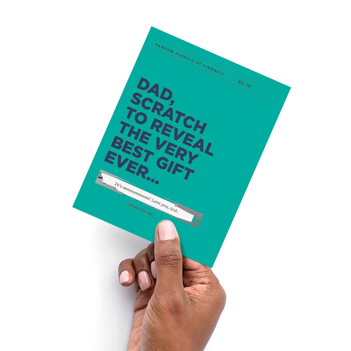 Scratch-off Card - Best Gift Ever - Father's Day