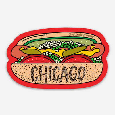 Chicago Hot Dog Sticker