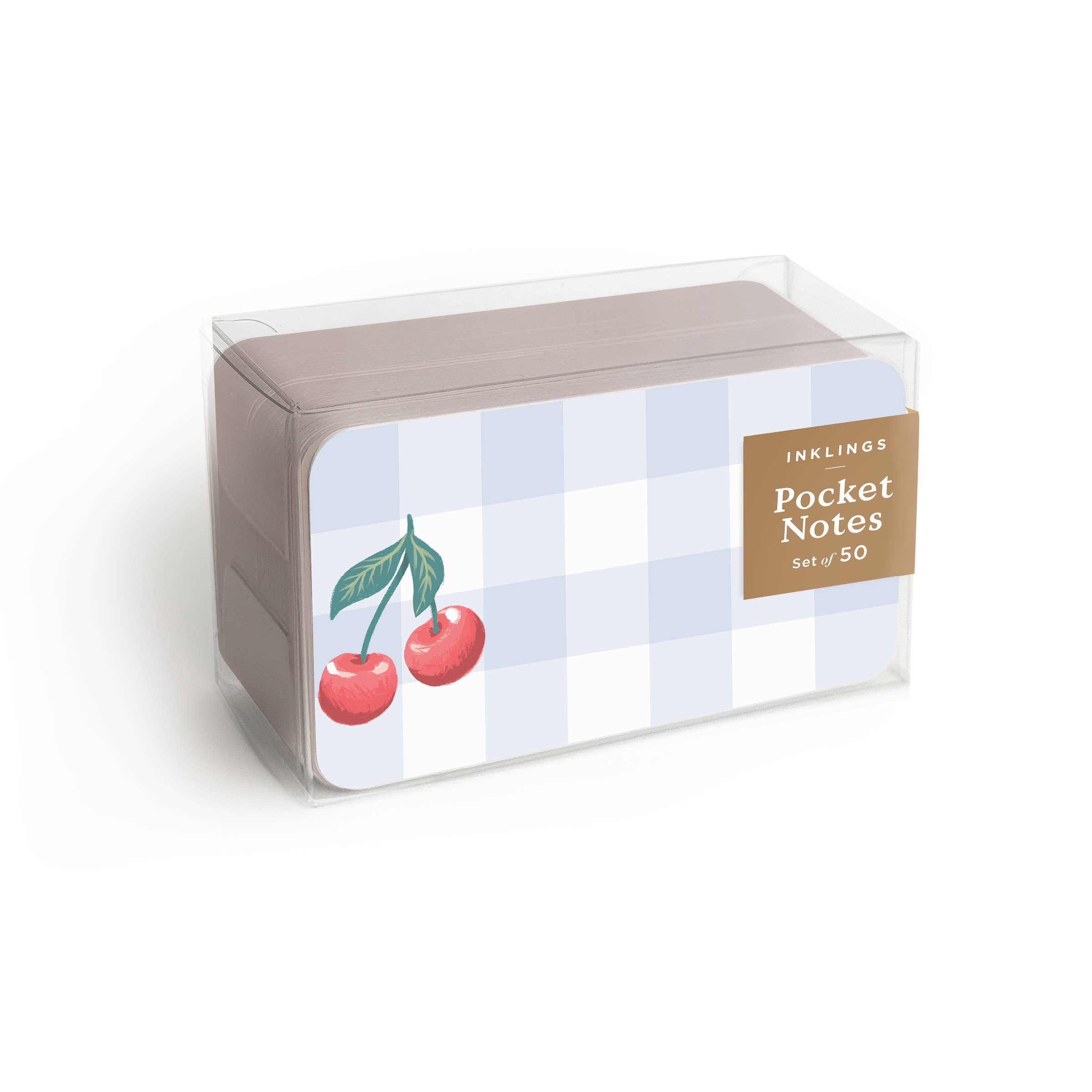 Pocket Notes™ - Cherry Gingham – Greenstar Paperie