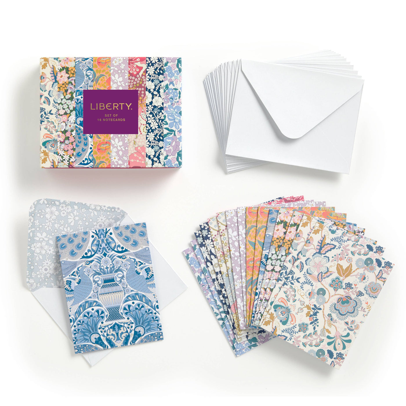 Liberty Floral Notecard Set, Volume 2