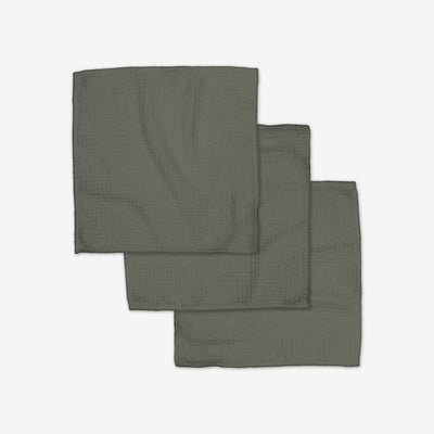 Hunter Green Dishcloth, Set of 3