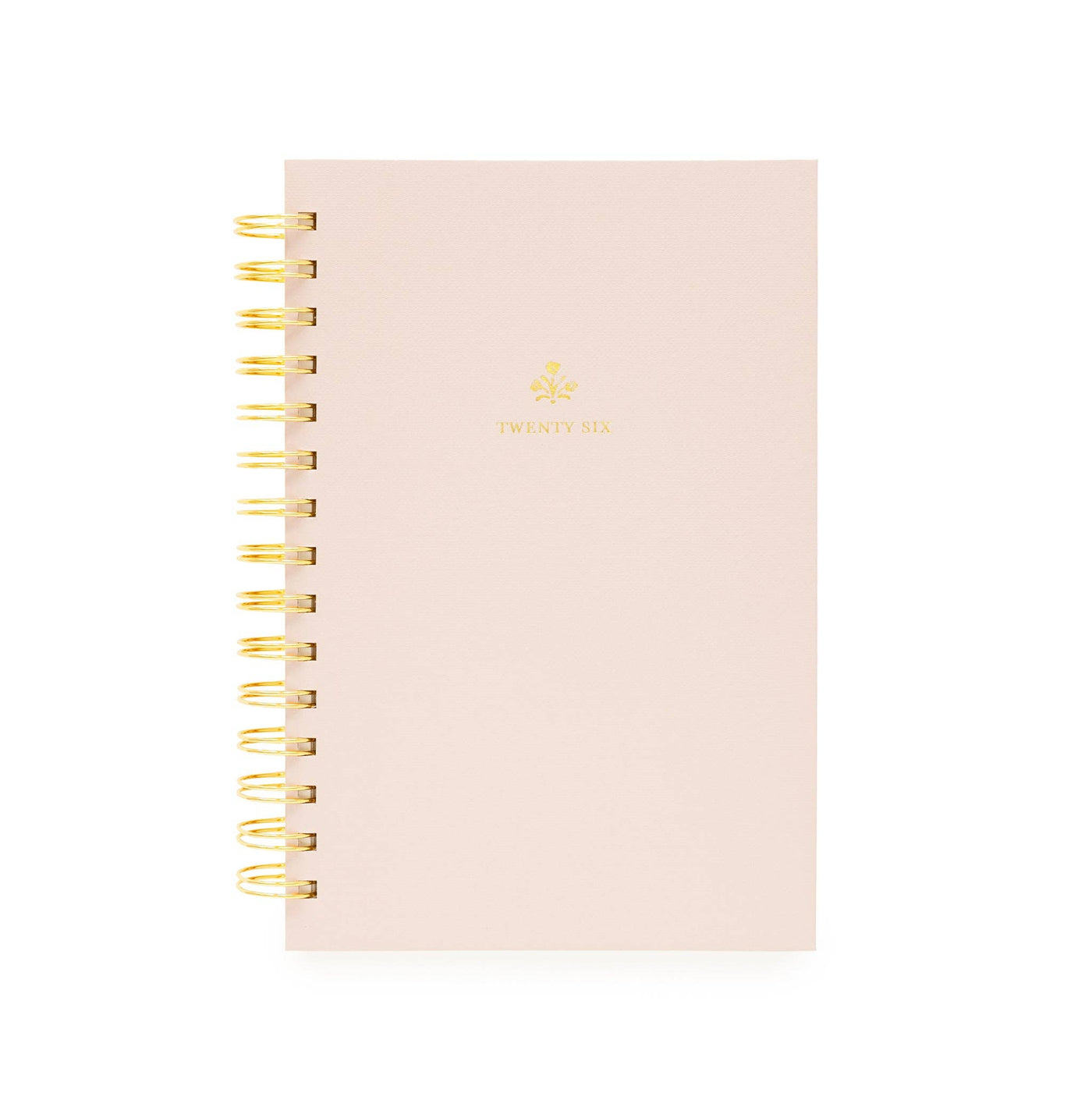 2026 Blush Small Spiral Planner