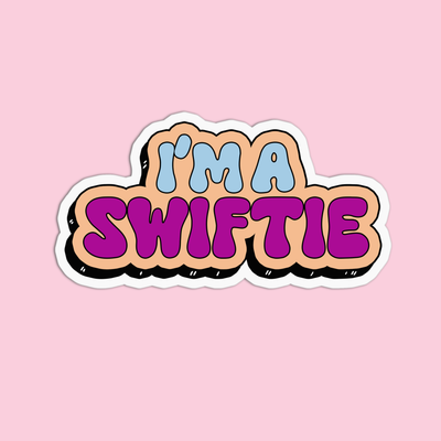 I'm a Swiftie Taylor Swift Vinyl Textured Sticker