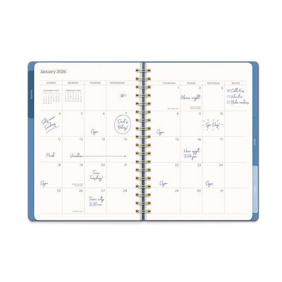 Academic Planner - August 25 to December 26