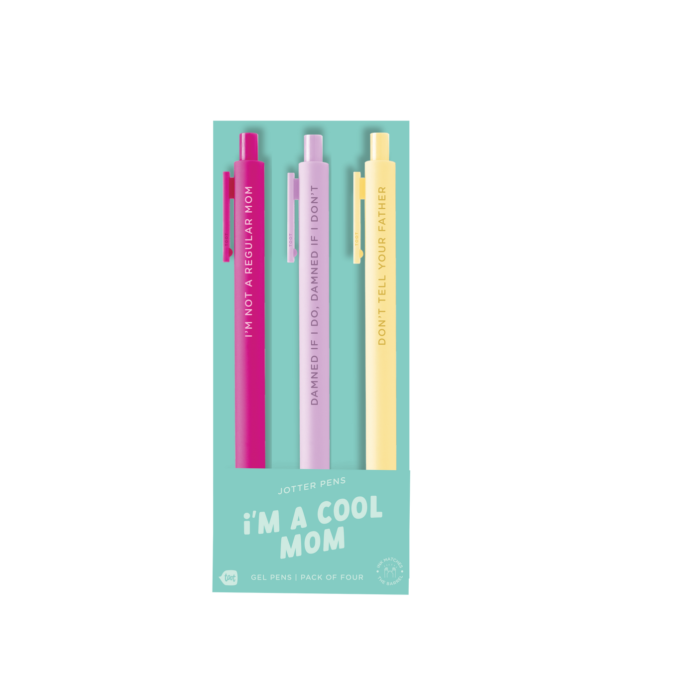 I'm A Cool Mom Jotter Set, 3 pack