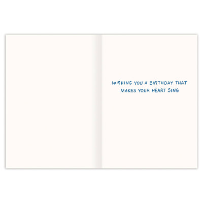 Songbirds Have A Tree-rific Birthday Card