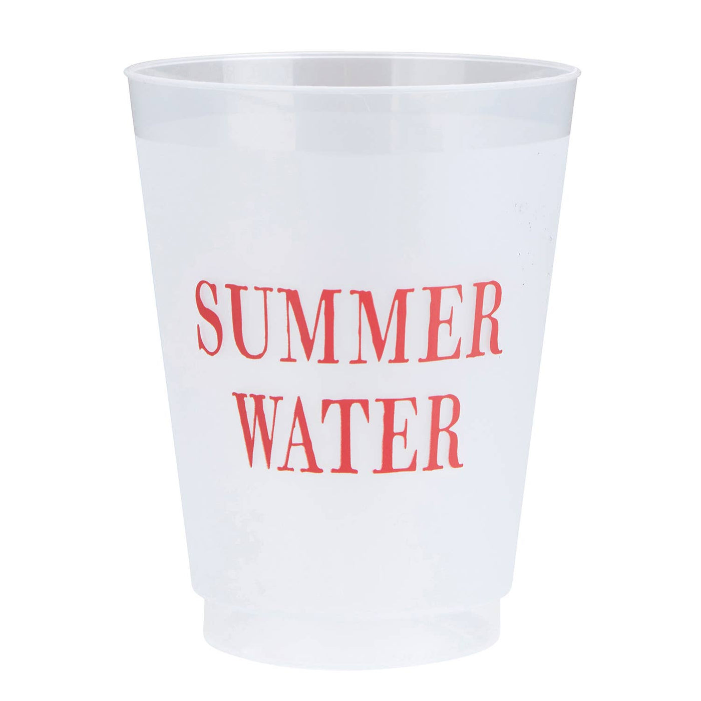 Summer Water Frost Cups, Set of 8