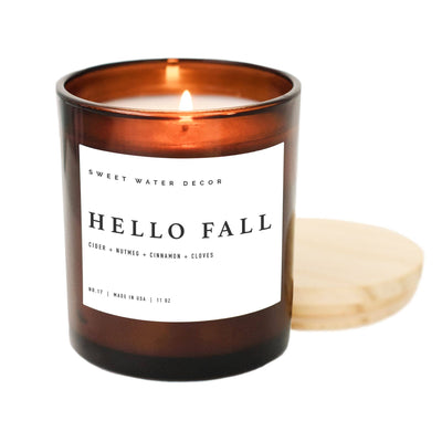 Hello Fall 11oz Soy Candle