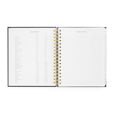 2024-2025 Black Spiral Academic Planner