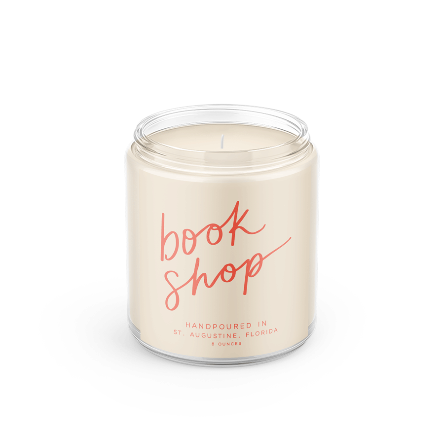 Book Shop Soy Wax Hand-Poured Candle