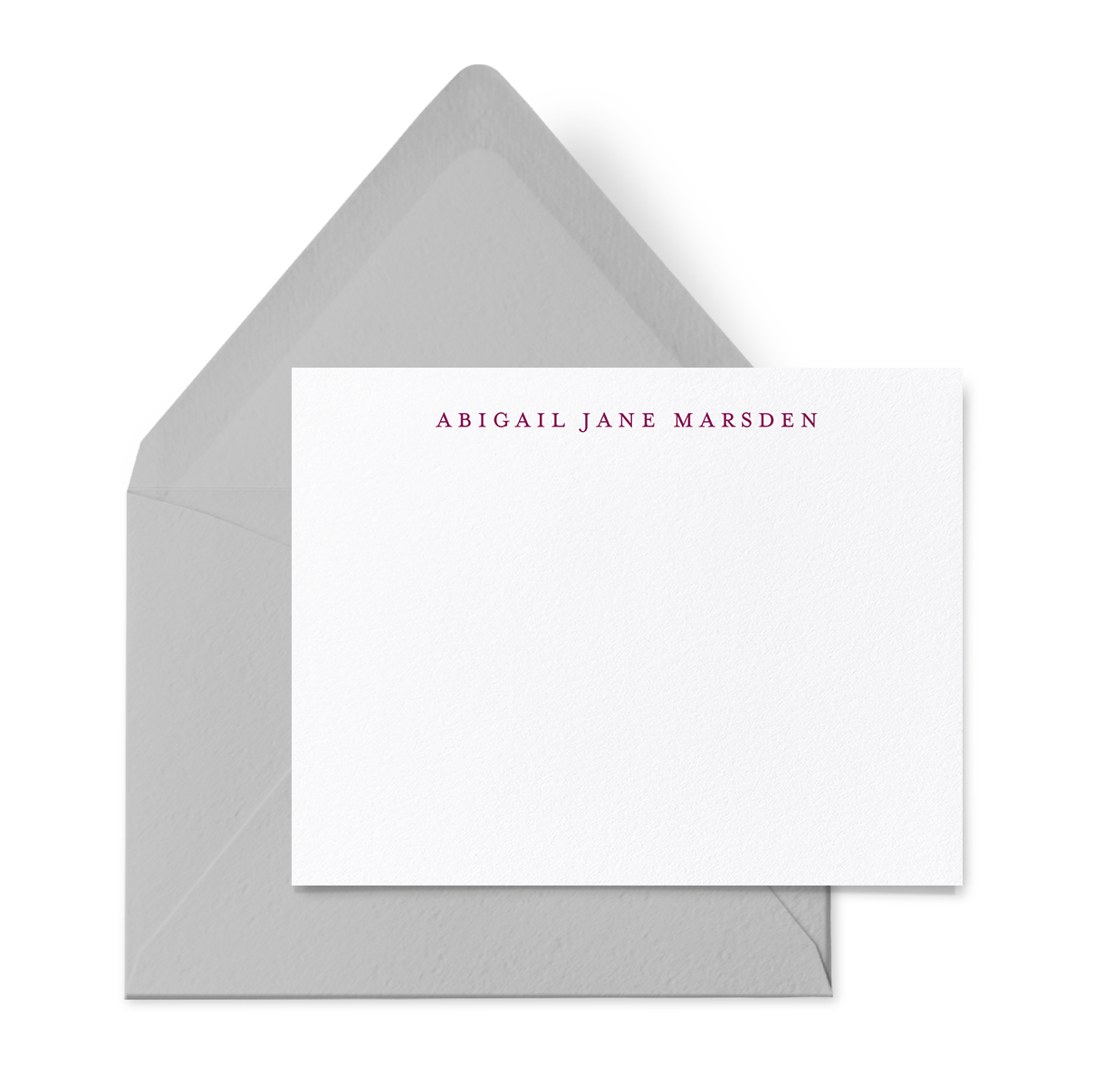 Simply Classic Flat Notecard