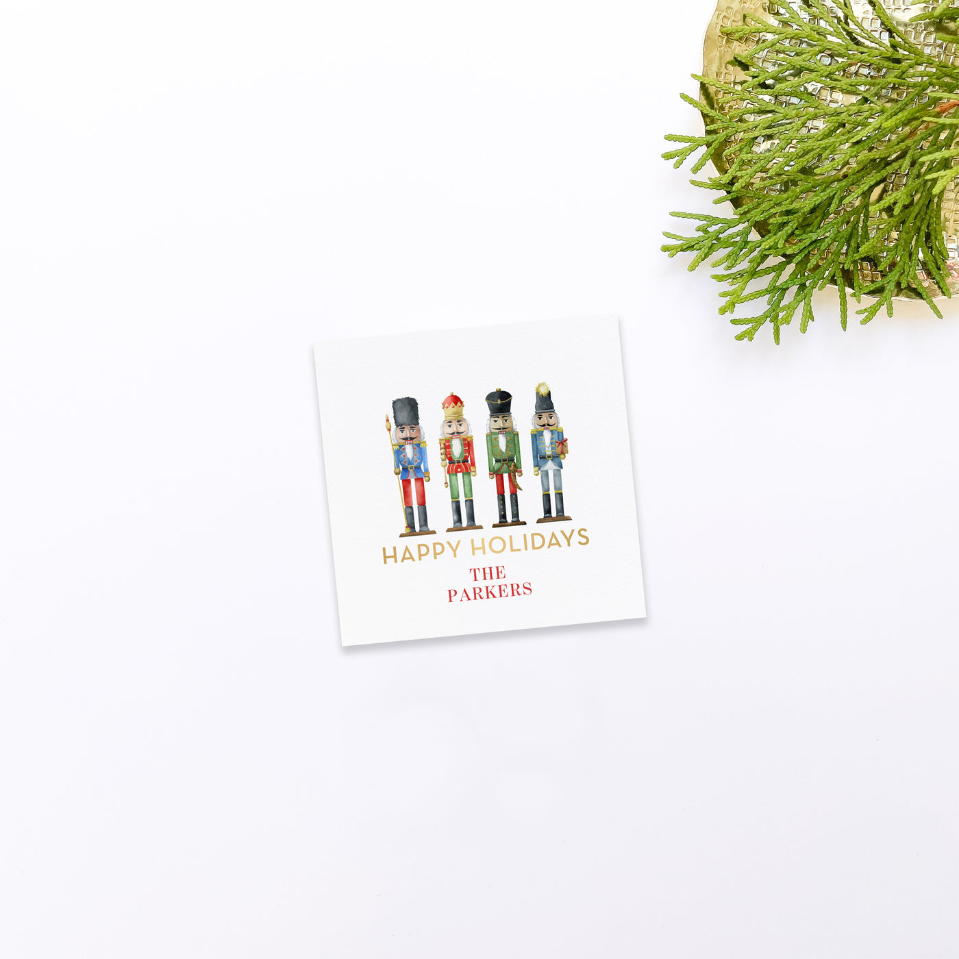 Traditional Nutcrackers Gift Sticker