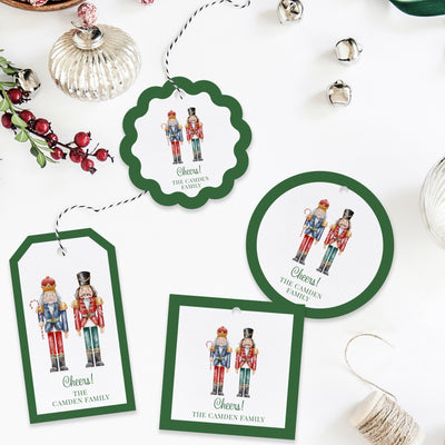 Nutcrackers Holiday Gift Tag
