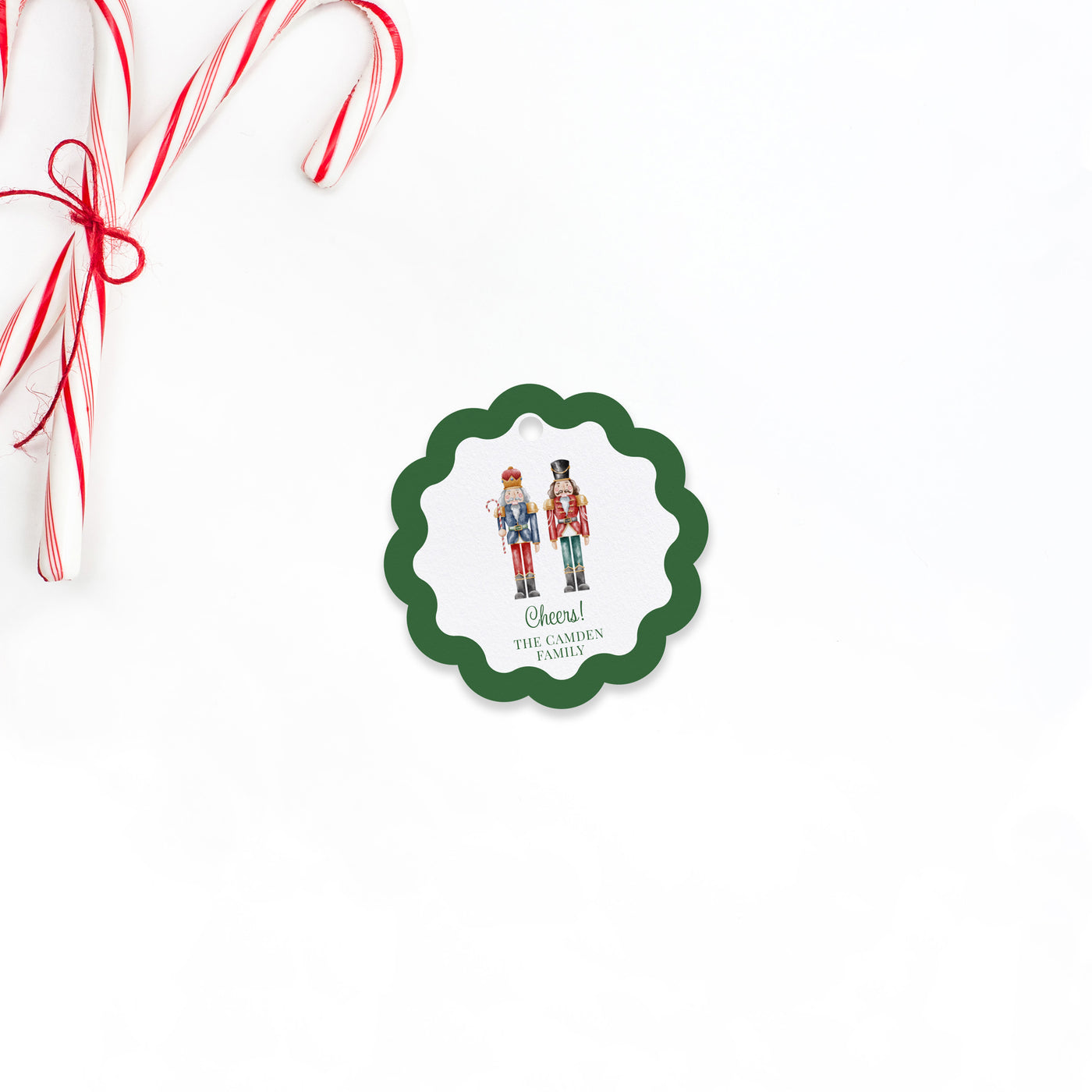 Nutcrackers Holiday Gift Tag
