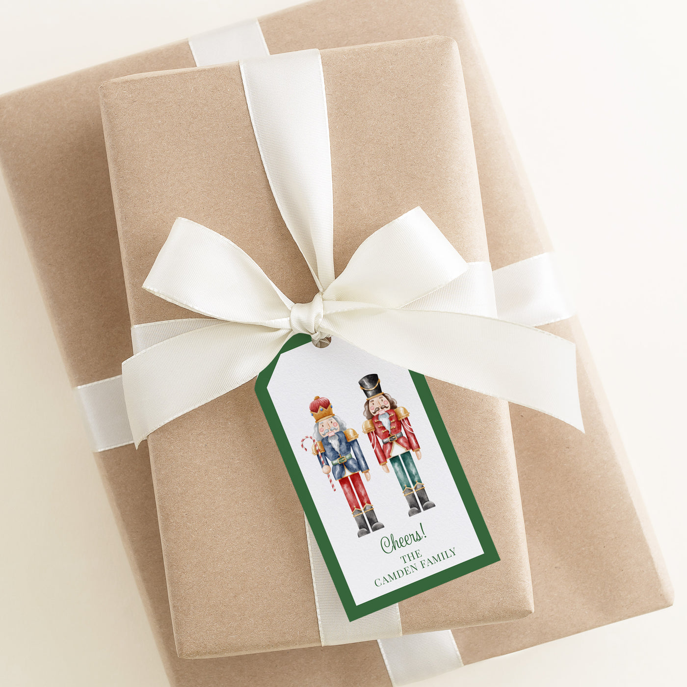 Nutcrackers Holiday Gift Tag