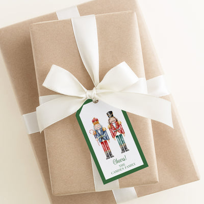 Nutcrackers Holiday Gift Tag
