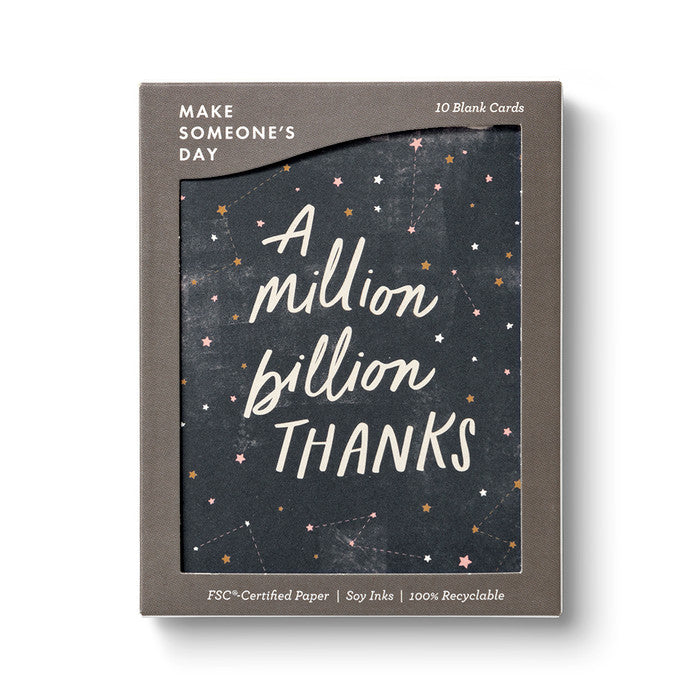 Constellation Boxed Thank You Notes