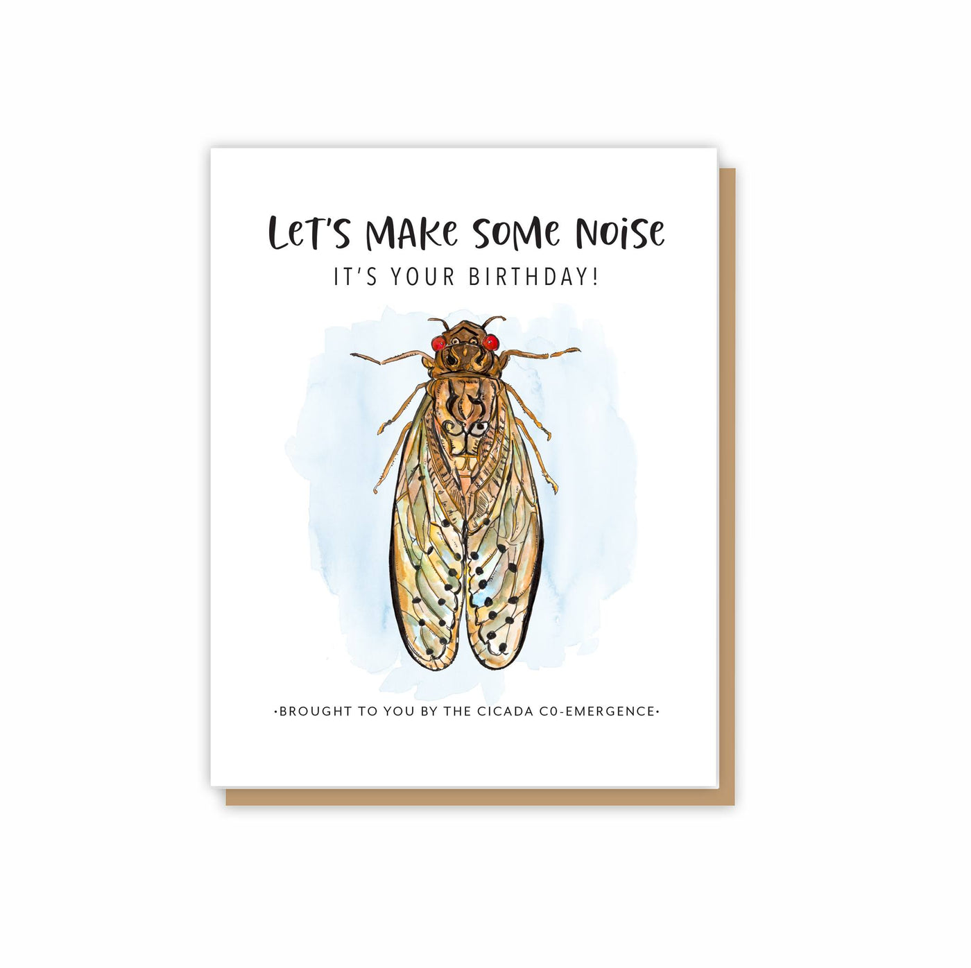 Cicada Birthday Card