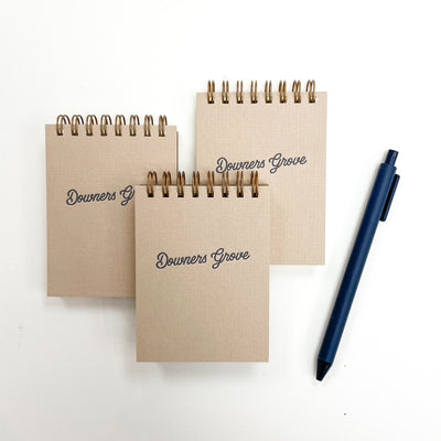 Latte Downers Grove Mini Jotter Notebook