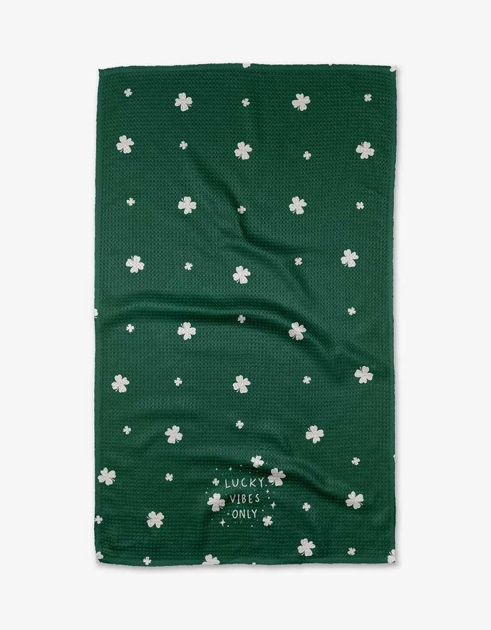 Emerald Luck Tea Towel