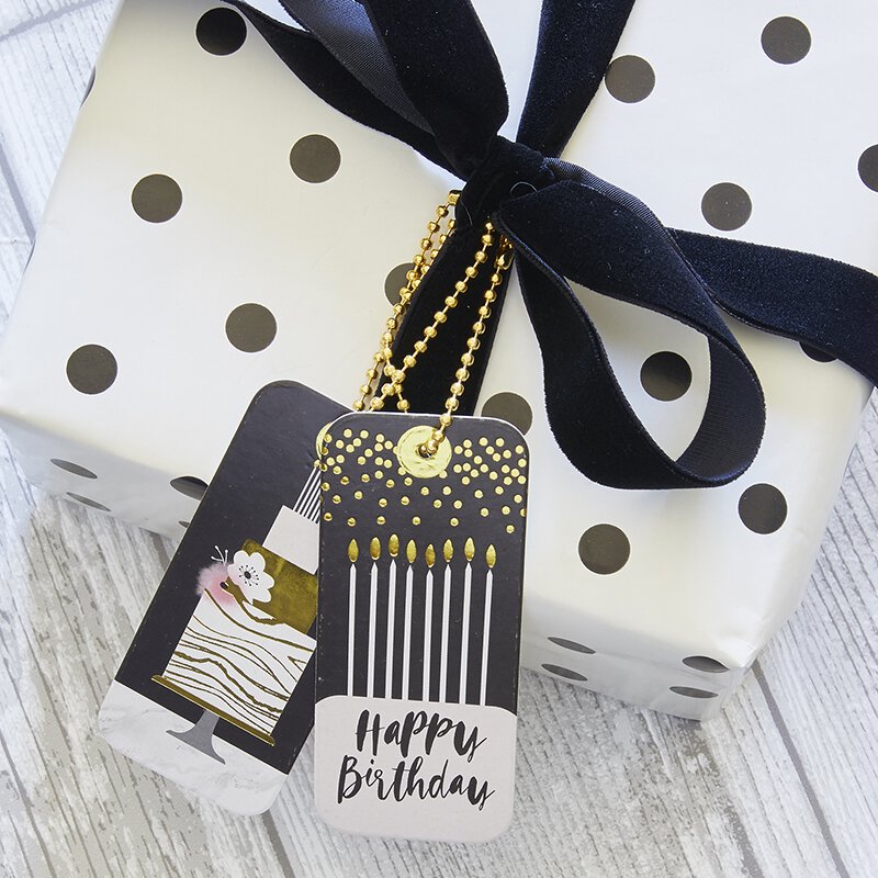 Gift Tag Ring - Birthday