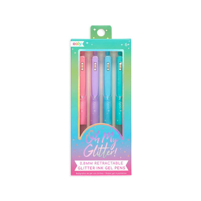 Oh My Glitter! Retractable Glitter Ink Gel Pens