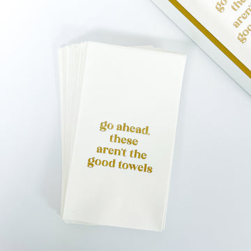 These Aren't the Good Towels, Guest Towels - Set of 20