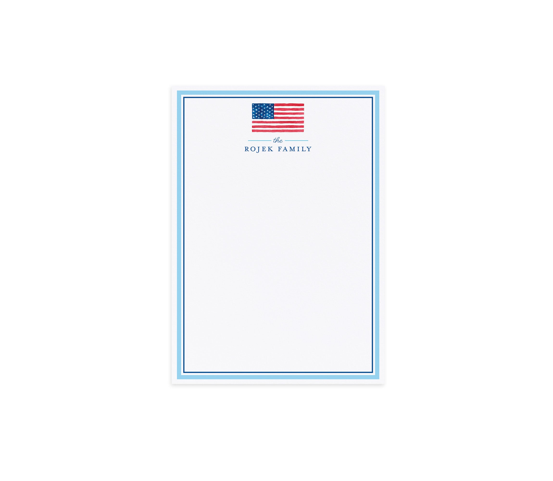 USA Notepad – Greenstar Paperie